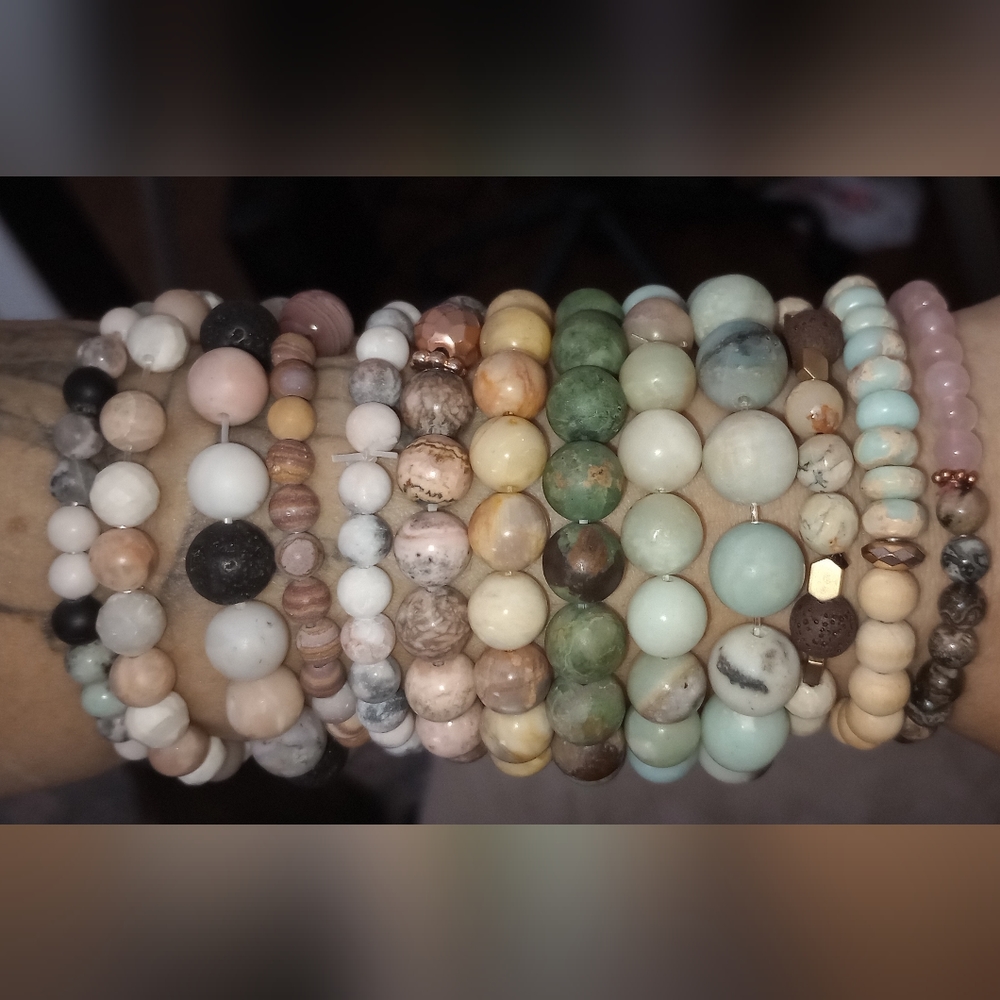 Energy healing jewelry chakra balancing crystals handmade reiki jewelry